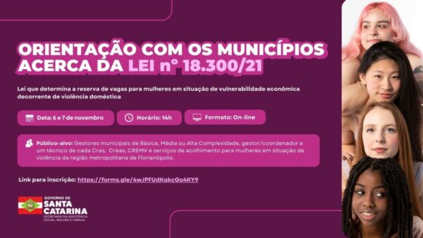 Assistência Social orienta municípios sobre reserva de vagas na administração pública para mulheres vítimas de violência