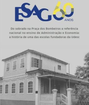 Udesc Esag comemora 60 anos com programação especial para marcar a data