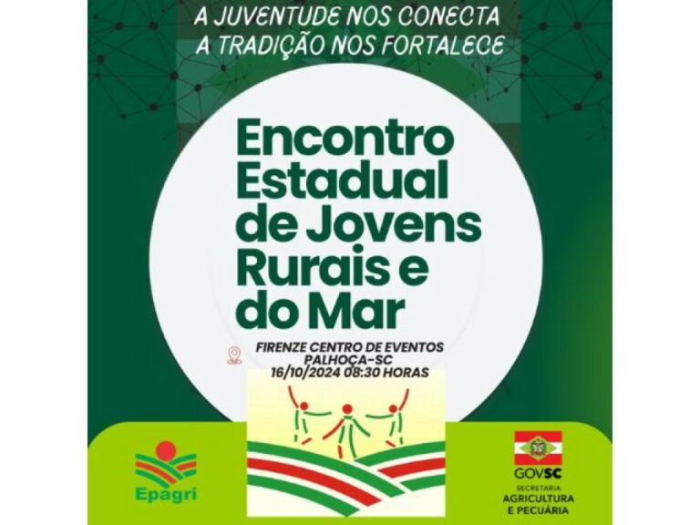 Dia da Juventude Rural: Epagri reúne cerca de 600 jovens rurais e do mar na Grande Florianópolis nesta quarta