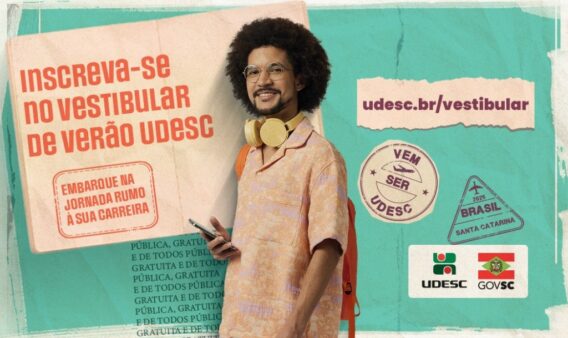 Vestibular de Verão 2025: Udesc Oeste disponibiliza 72 vagas em três cursos