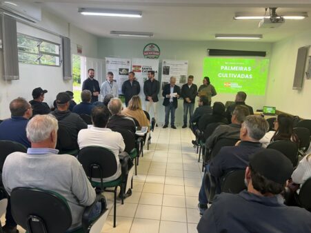 Secretaria da Agricultura e Pecuária lança Câmara Setorial das Palmeiras Cultivadas