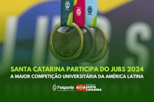 Delegação de Santa Catarina compete nos Jogos Universitários Brasileiros em Brasília