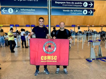 Bombeiros do CBMSC representam o Brasil em curso de gestão de desastres no Japão