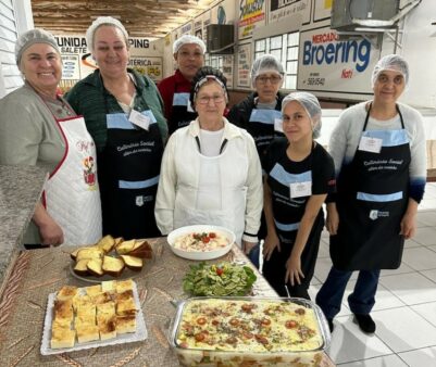 Oficinas de culinária promovem autonomia e capacitação de mulheres atendidas pela Assistência Social em Salete