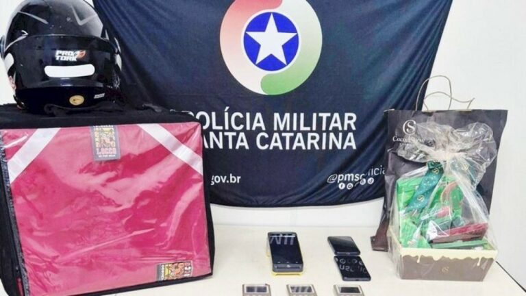 Polícia Militar prende homem que aplicava golpes de falsa entrega em Blumenau