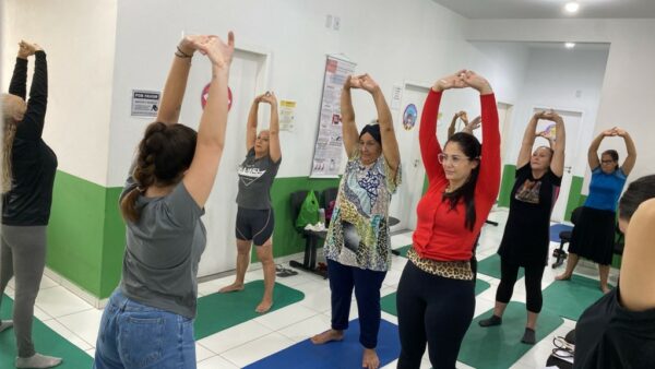 UBS Caic oferece aulas de pilates gratuitas