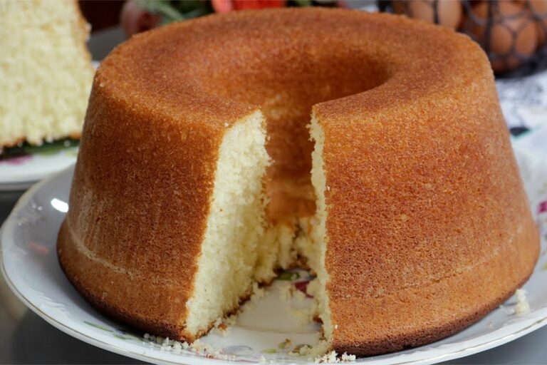 Bolo Pão de Ló: Leve, Fofinho e Tradicional