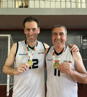 Atleta com quatro décadas de história no basquete catarinense se classifica para a etapa estadual dos Jogos Abertos de Santa Catarina