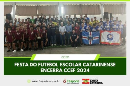 EEB Cedrense e EEB Lourdes Lago conquistam títulos do Campeonato Catarinense Escolar de Futebol