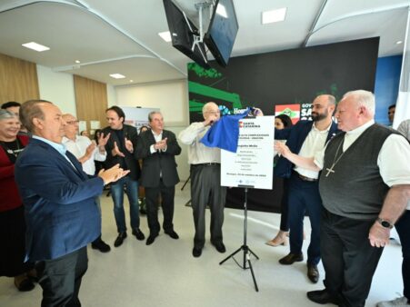 Governo do Estado inaugura setor em nova torre do Hospital Azambuja em Brusque