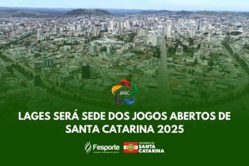 Lages é escolhida sede dos Jogos Abertos de Santa Catarina 2025