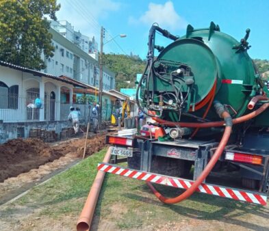 Casan expande cobertura de esgoto no Bairro Agronômica em Florianópolis