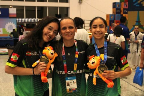 Delegação de Santa Catarina termina os Jogos da Juventude na segunda posição do quadro de medalhas