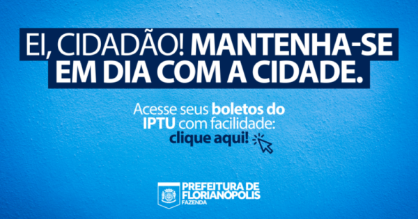 Boletos do IPTU