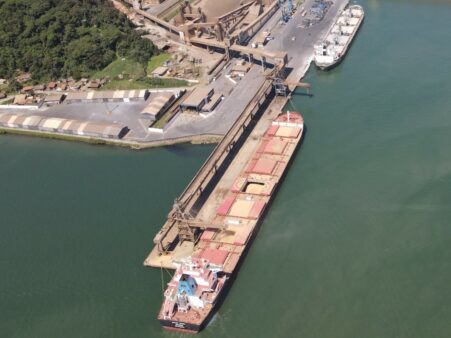 Exportações no Porto de São Francisco alcançam 1,1 milhão de toneladas em outubro e batem recorde histórico