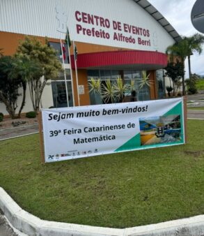 CEI Maria Russi representa Camboriú na 39ª Feira Catarinense de Matemática em Rio dos Cedros