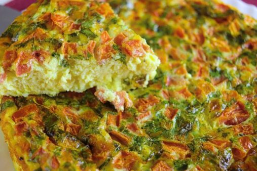 Omelete de Forno com Legumes – Prática e Saudável