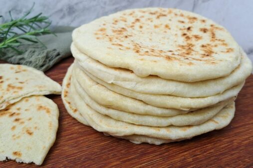 Pão Pita: Leve, Macio e Perfeito para Rechear