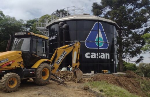 CASAN dobra reserva de água em Monte Castelo