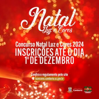 Inscrições para o concurso de decoração do Natal Luz e Cores de Camboriú se encerram neste domingo, dia 1