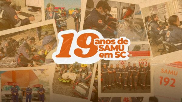 SAMU completa 19 anos de serviços e inovação no atendimento de emergências em Santa Catarina