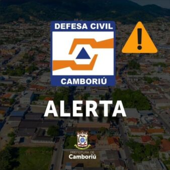 Defesa Civil de Camboriú alerta sobre os temporais nos próximos dias