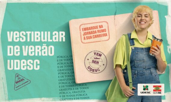 Vestibular de Verão da Udesc continua com inscrições gratuitas pelo histórico escolar