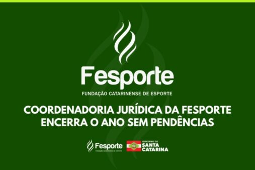 Coordenadoria jurídica da Fesporte termina o ano sem pendências