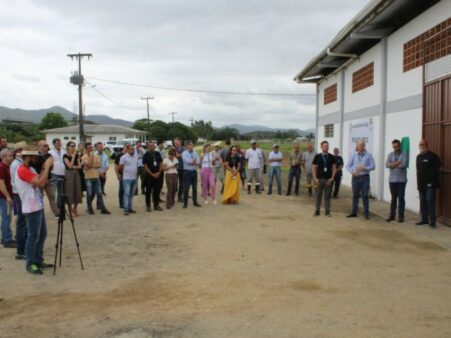 Epagri inaugura reforma de unidade de arroz em Itajaí