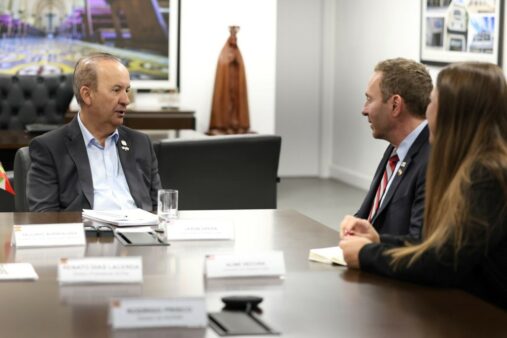 Governador recebe cônsul-geral dos Estados Unidos para debater assuntos estratégicos para Santa Catarina