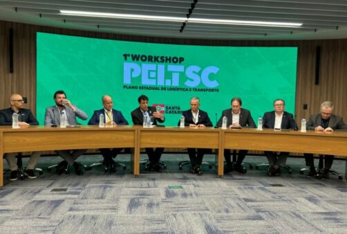 Plano Estadual de Logística e Transportes é destaque em workshop promovido pelo Governo de Santa Catarina