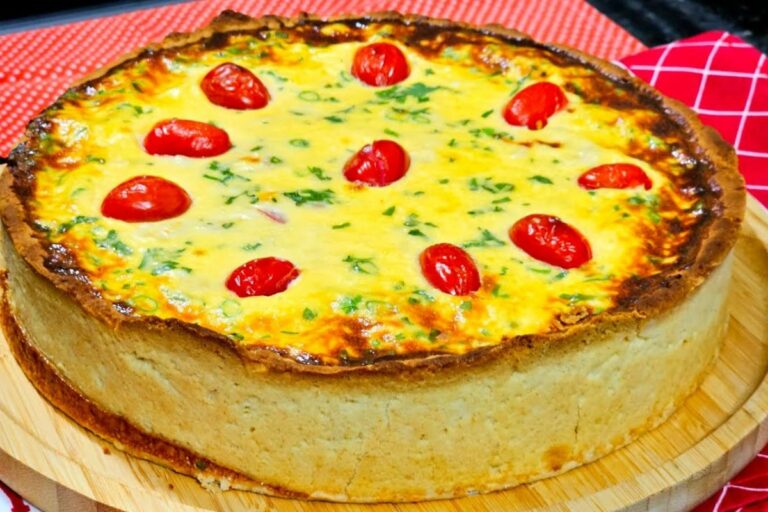 Receita de Quiche Especial de Natal