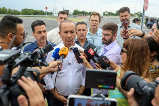 Governador inaugura ponte entre Tubarão e Capivari de Baixo, aguardada há três décadas