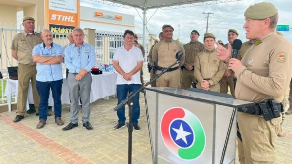 Nova sede do quartel de Meleiro é inaugurada e beneficia a população local