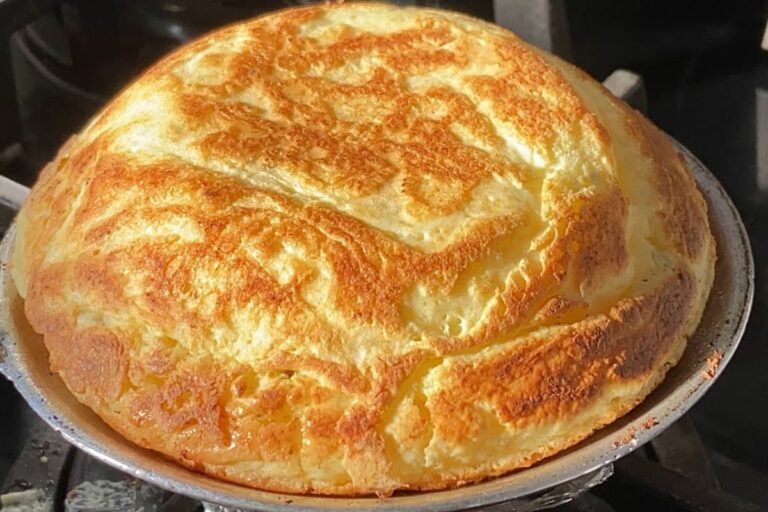 Pão de Maizena de Frigideira com 1 Ovo (Pronto em 5 Minutos)