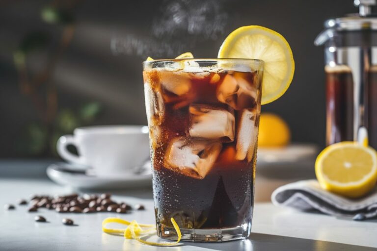 Café Gelado com Limão: Fácil, Refrescante e Delicioso