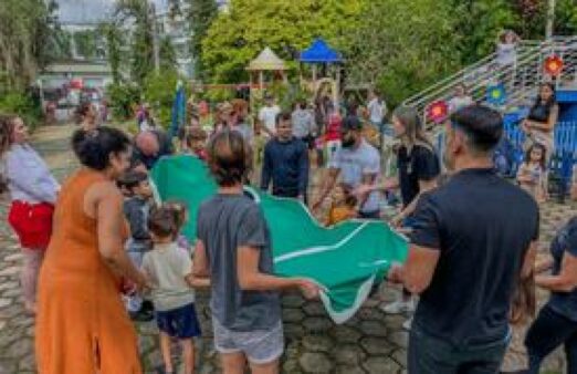 Dia da Família celebra união, alegria e natureza em manhã especial no NEI Pioneiros