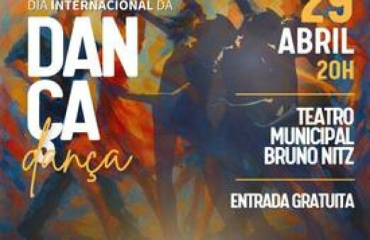 Dia da Dança será comemorado no Teatro Bruno Nitz terça-feira