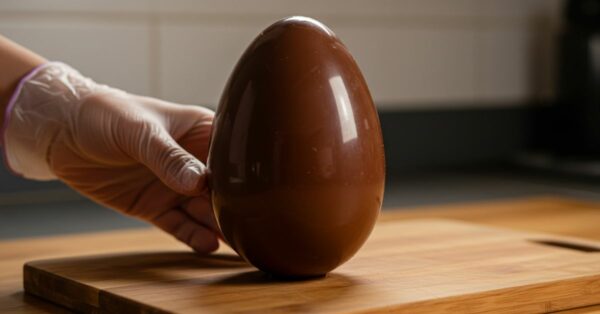 Passo a Passo Completo: Como Fazer um Ovo de Páscoa Clássico de 500g em Casa