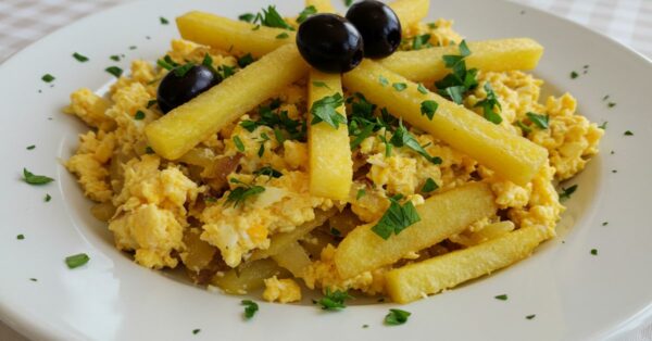 Delícia Portuguesa: Bacalhau à Brás Fácil e Saboroso