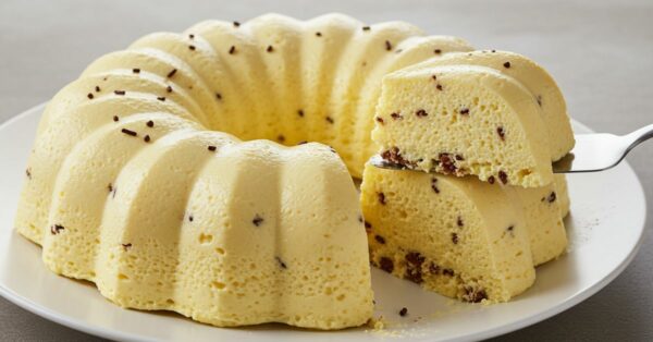 Mousse de Leite Condensado com Granulado (sem forno e fácil)