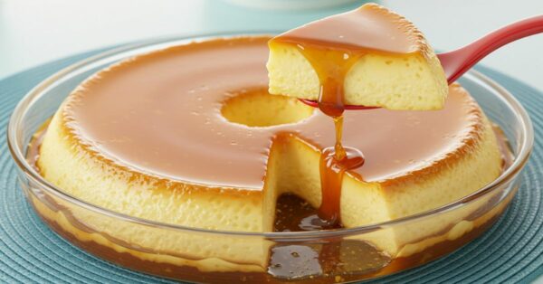 Pudim Gelado de Travessa: Delicioso, Prático e Sem Forno!