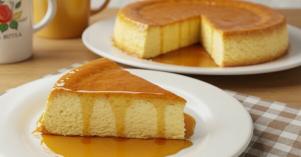 Pudim de Leite Condensado com Calda de Caramelo