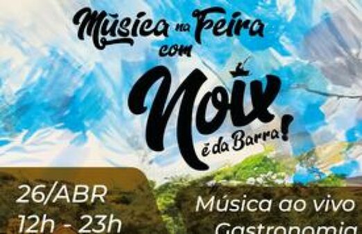 Praça do Pescador terá Música na Feira com Noix é da Barra neste sábado