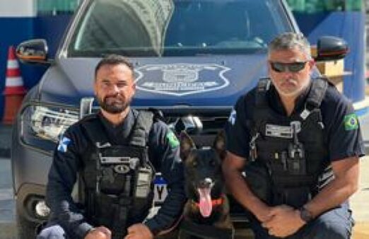 Kirsh: novo K9 da Guarda Municipal é apresentado para Balneário Camboriú