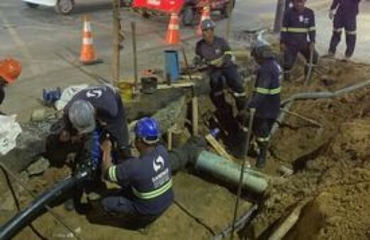 EMASA avança em obras de melhoria no sistema de abastecimento de água em Balneário Camboriú