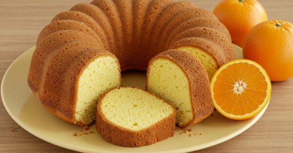 Bolo de Laranja Fofinho e Aromático