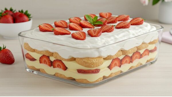 Pavê de Morango Especial Dia das Mães: Surpreenda com Sabor e Carinho