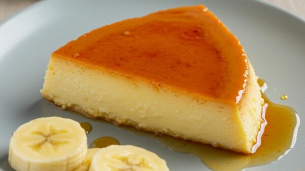Pudim de Banana com Calda de Caramelo: Sobremesa dos Deuses, Fácil de Fazer