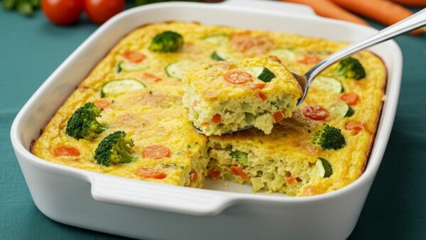 Omelete de Forno Vegetariana: Leve, Colorida e Cheia de Sabor para suas Refeições